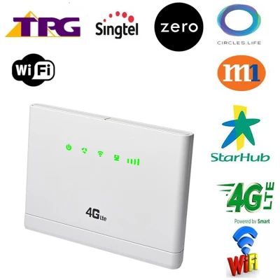 [Modified] Unlocked 300Mbps Wifi Routers 4G LTE CPE Mobile Router with LAN Port Support SIM card Portable Wireless Router WiFi Router