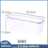 TBRBG Local Delivery Plastic Bread Storage Box Airtight Food Storage Container Sandwich Bread Keeper With Lid Loaf Bread Container Kitchen Organizer