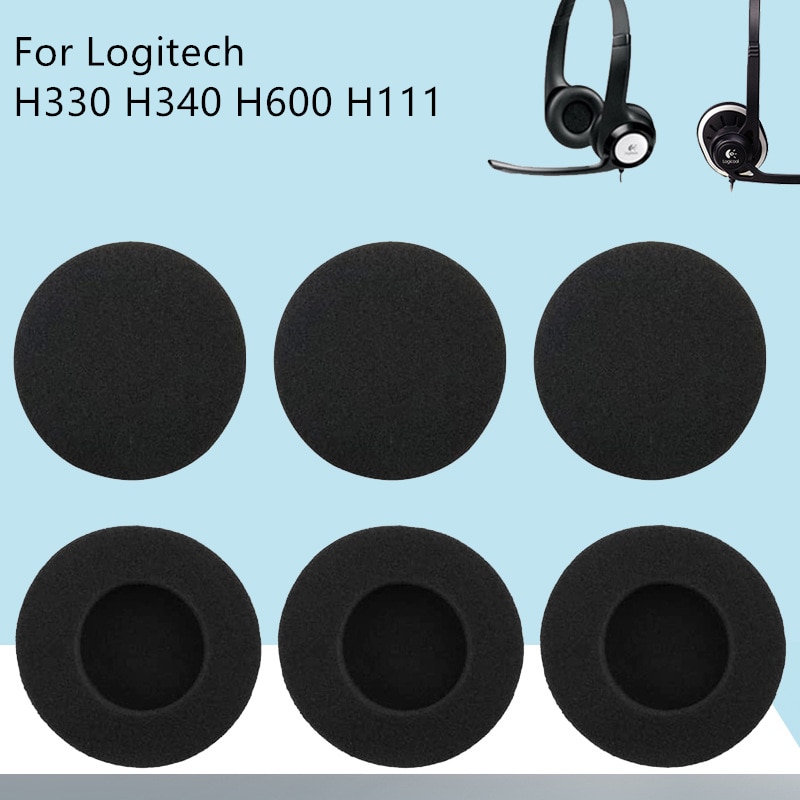 Logitech H340 Replacement Ear Pads Soft Foam Ear Cushions For