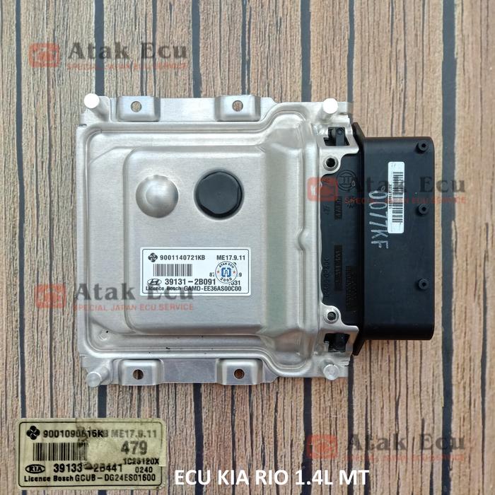 ECU All New Kia Rio 1.4L MT - 479 BOSCH ME17.9.11 - PnP ECM Harga 8,155,240 rupiah*Gratis Ongkir
