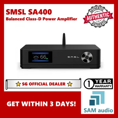 [🎶SG] SMSL SA400 Balanced Class-D Power Amplifier