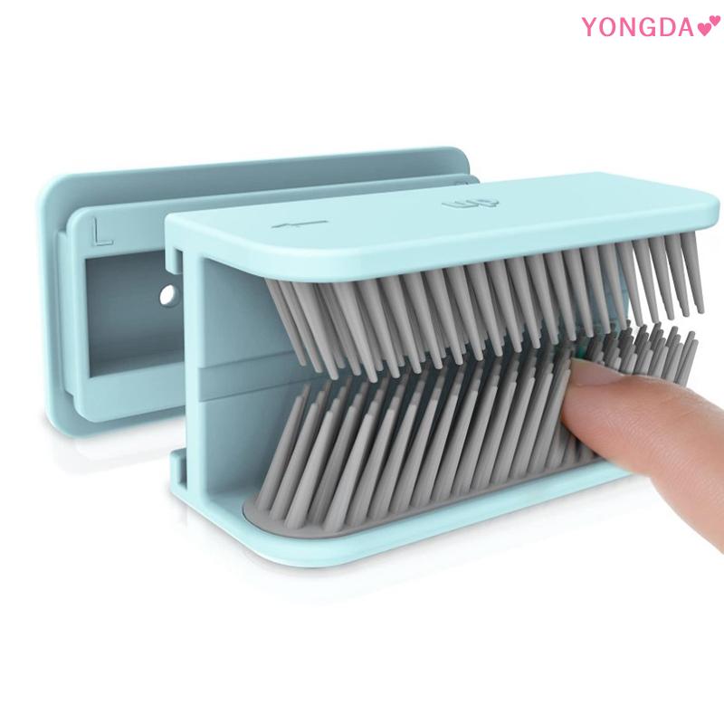 YONGDA💕 Tái sử dụng Silicone tắm tóc Catcher treo tường tóc Stopper tóc Collector cho bồn rửa bồn tắm phụ kiện phòng tắm