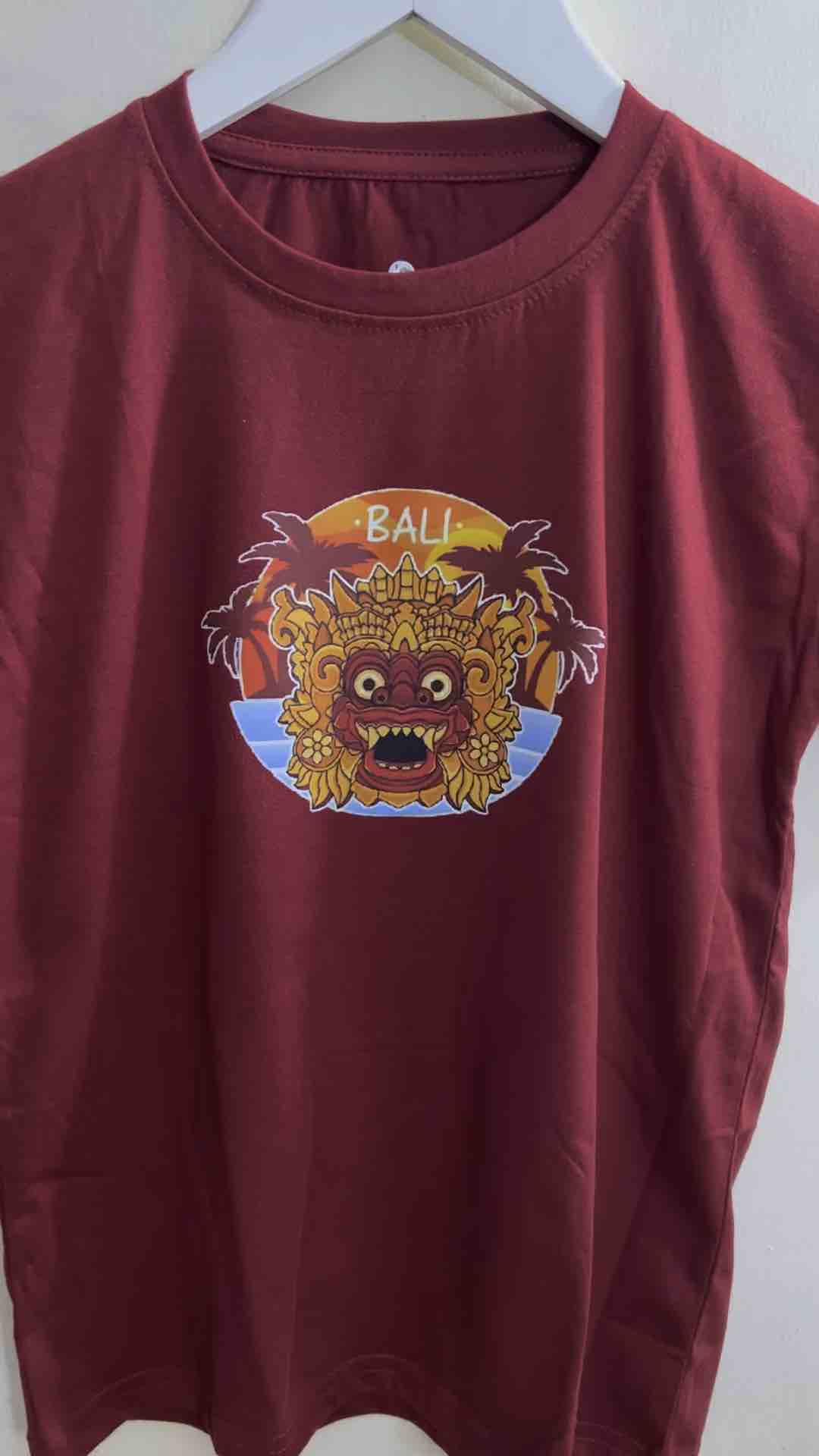 Tshirt kids kaos oblong anak usia 1-12tahun sablon gambar BARONG BALI