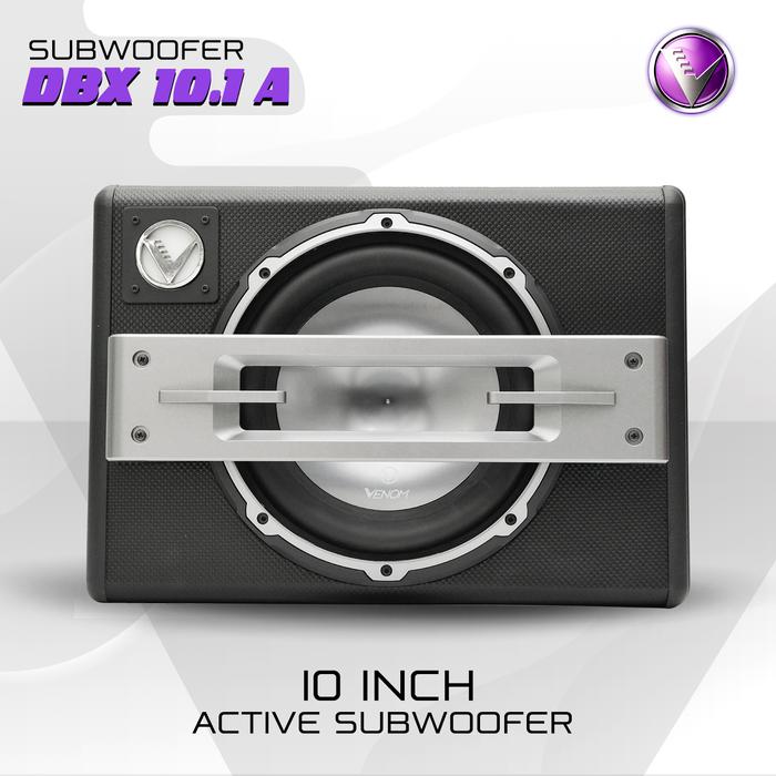PROMO SUBWOOFER AKTIF VENOM DBX 10.1A BASS SPEAKERS - LIONEL STORE Harga 9,001,000 rupiah*Gratis Ongkir