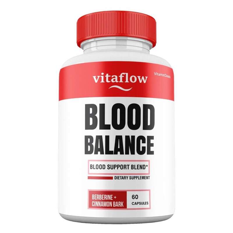VitaFlow Blood Balance, tăng cường mạnh tối đa, Viên nang Vita Flow 1 gói, Thực phẩm bổ sung chăm sóc sức khỏe