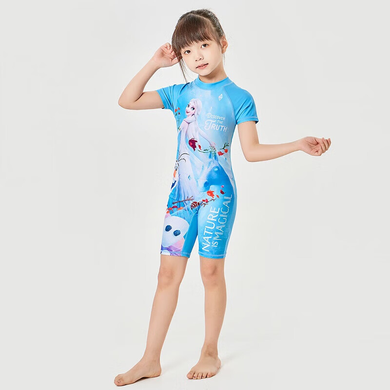 95-150cm Kids Swimwear Disney Kids Swimsuit for Girls, New Style of One