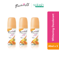 Flawlessly U 2in1 Papaya Calamansi Whitening Deodorant Roll On 40ml - Set of 3