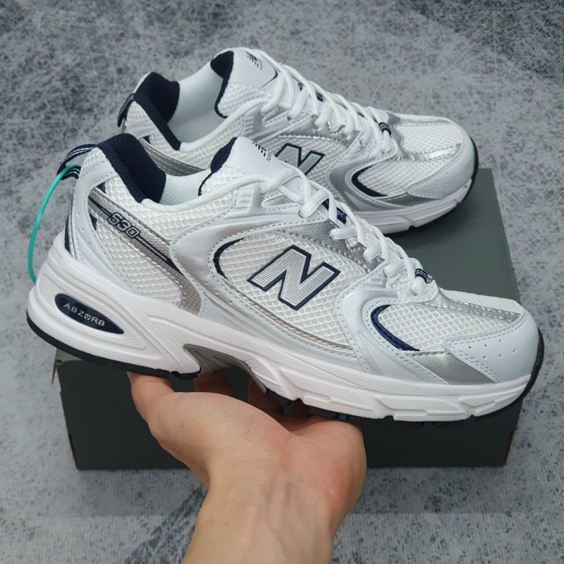 [ Ảnh Thật]  Giày Thể Thao NB530 Xám Bạc- Giày NB 530 Trắng Xám Bản Cao Cấp Full size 36-44