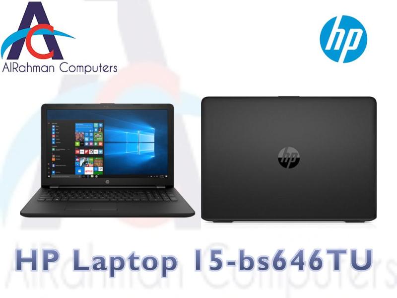 HP Notebook - 15-bs646TU 15 Laptop Black (Intel i3-6006U Processor 6th Gen (2GHz, 3MB Cache), 4GB, 1TB, Windows 10 Home)