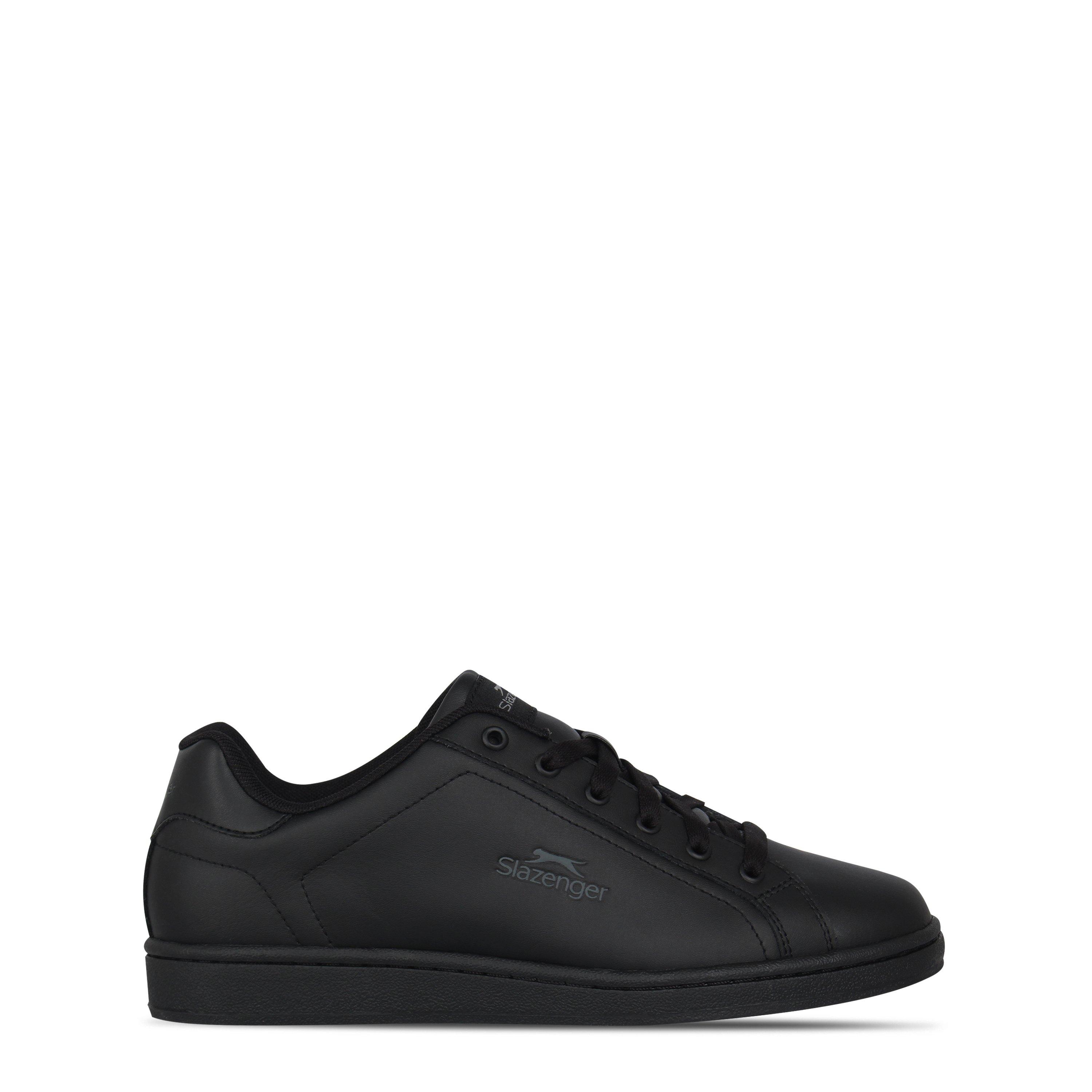 Slazenger Mens Ash Lace Trainers Mens (Black/Charcoal) - Sports Direct