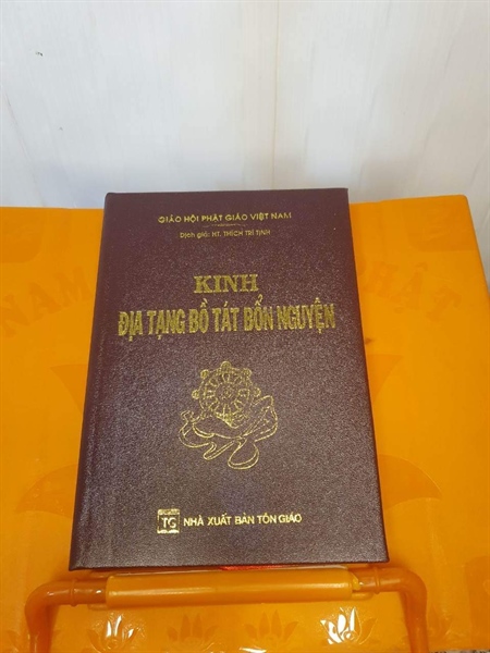 Kinh Địa Tạng Bổn Nguyện bìa da
