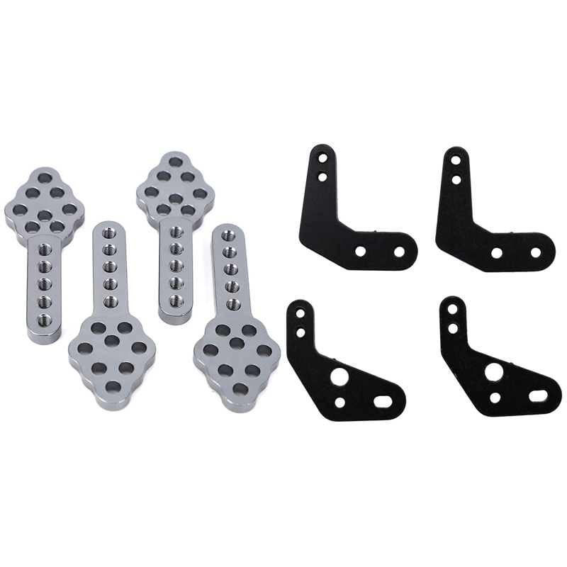 2 Set RC Car Part: 1 Set Shock Absorber & 1 Set Shock Absorber Mount Height Angle Stand Tower