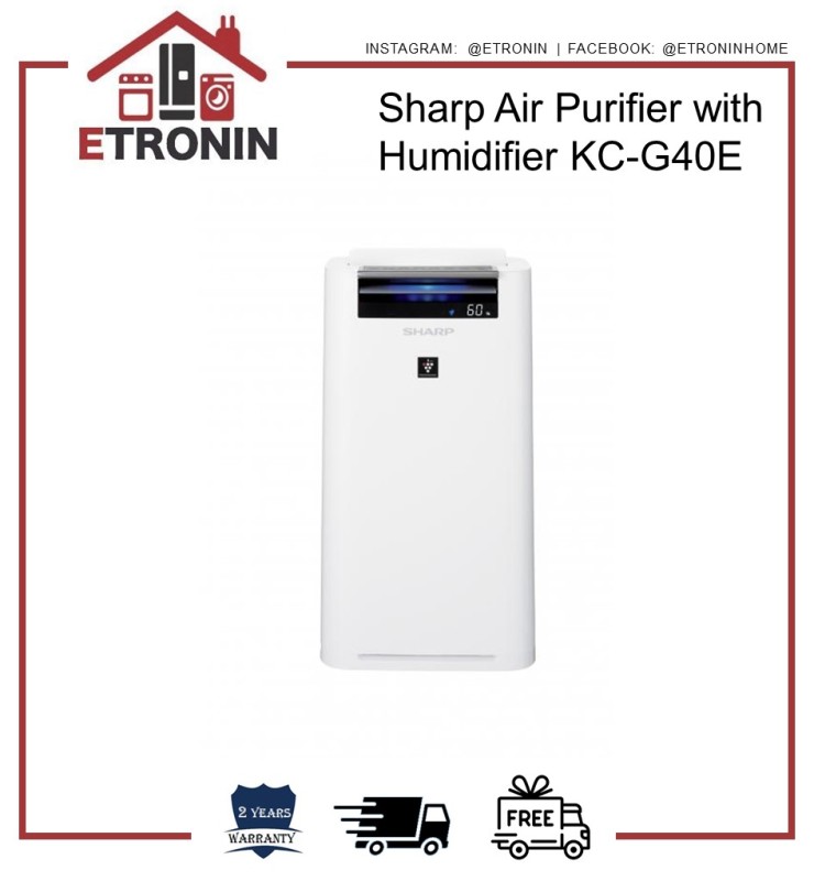 Sharp Air Purifier with Humidifier KC-G40E Singapore