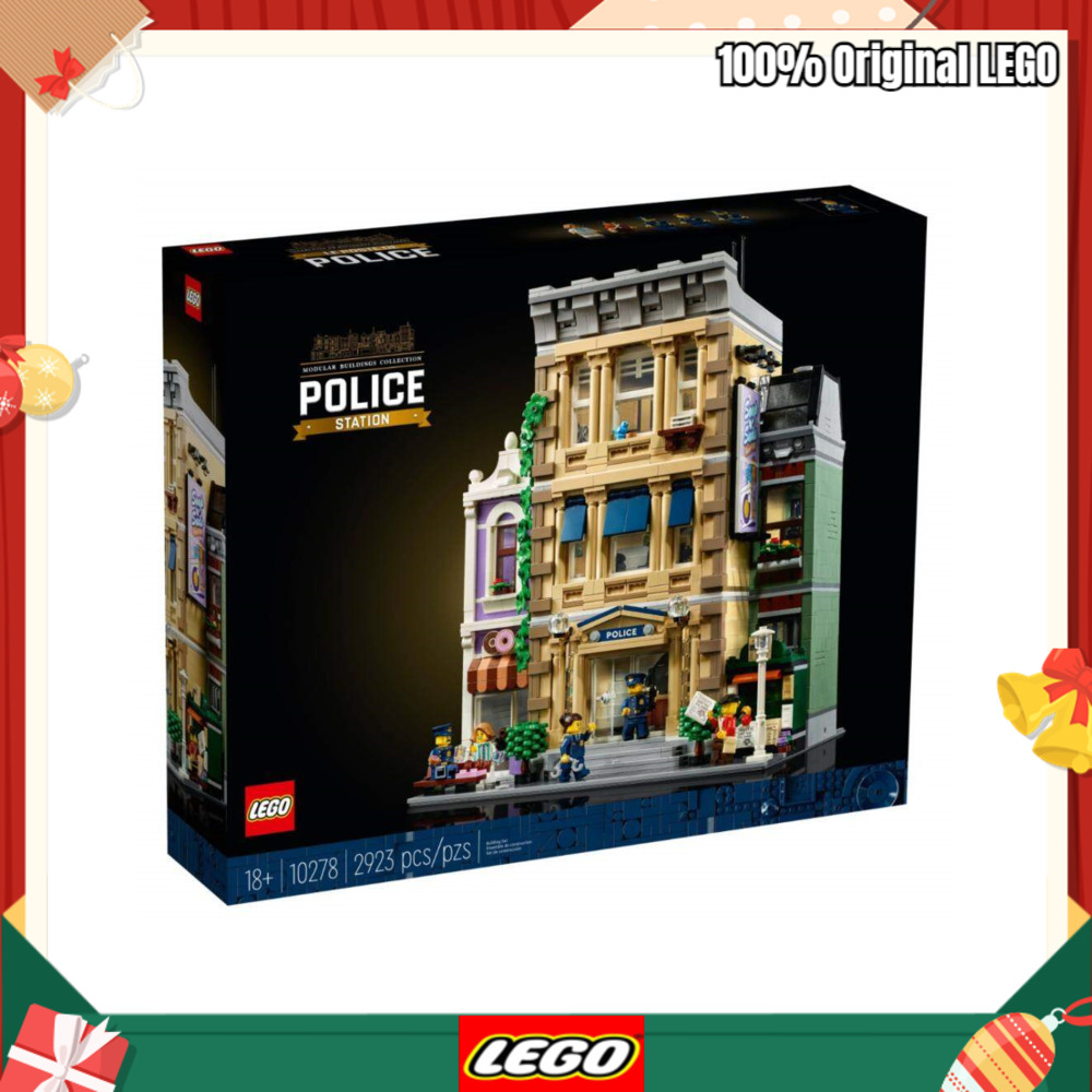 Official LEGO 10278 Creator Expert Police Station 2923pcs 18+