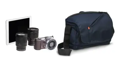 Manfrotto NX CSC Messenger Camera Bag (NX-M-BU) - Blue