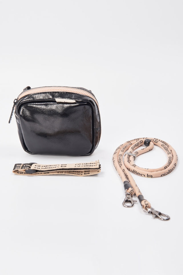 OLABEN Túi lấp lánh Hologram Leather Hand Crossbody Bag