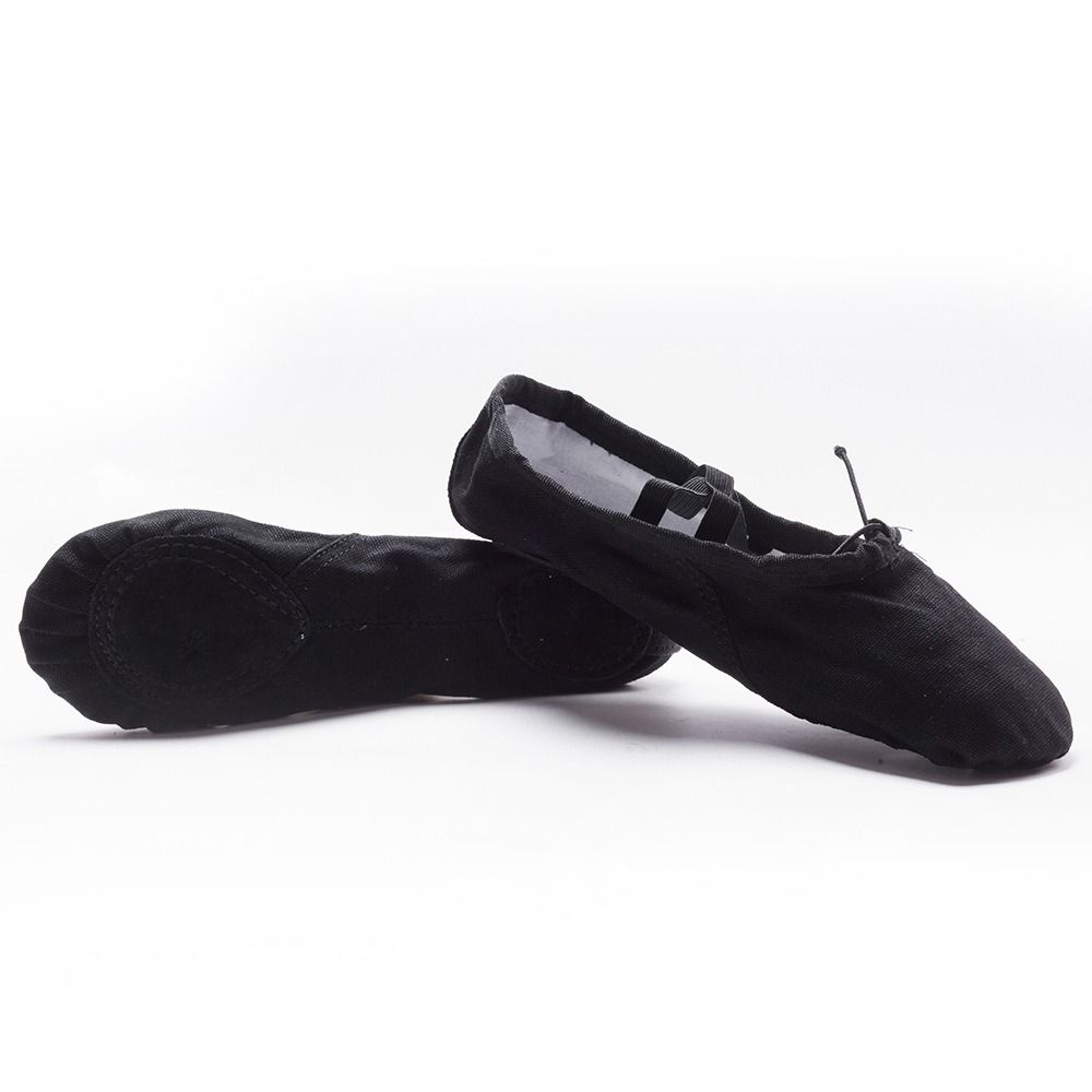 XIKEDUO Đơn giản Thể dục dụng cụ Chuyên nghiệp Yoga Trẻ em Khiêu vũ Latin Múa ba lê Da Giày đế bằng mềm Giày đế bằng Giày khiêu vũ Giày gils Giày Ba lê nữ - 2