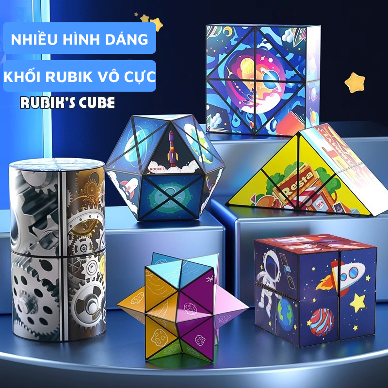 Rubik vô cực trò chơi giảm stress, phát triển trí tuệ