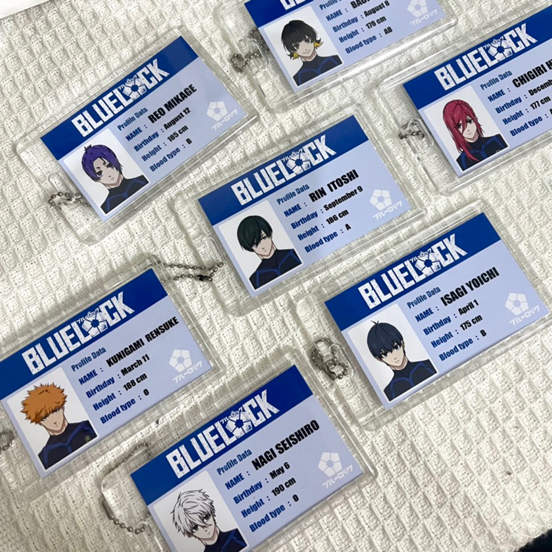 เฟรมการ์ด Blue lock ขังดวลแข้ง anime bluelock isagi ราคา 99 บาท*ส่งฟรี