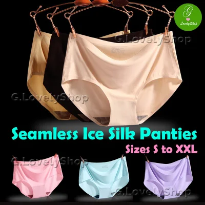 [5pcs Bundle] Seamless Ice Silk Panty No VPL Panties