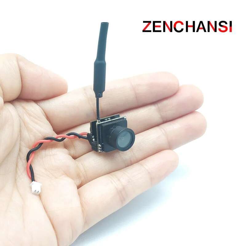 Xjidaz Chỉ 3.6G Mini 5.8G 48ch 25MW Transmitter VTX-CAM Với 600TVL 120 Độ AIO Máy Ảnh Cho RC Trong N