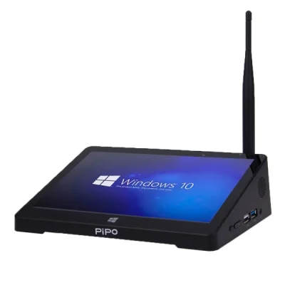PiPo X9S TV Box Style Windows 10 Mini PC + 8.9 inch Tablet, Intel Cherry Trail X5-Z8350 Quad Core up to 1.84G
