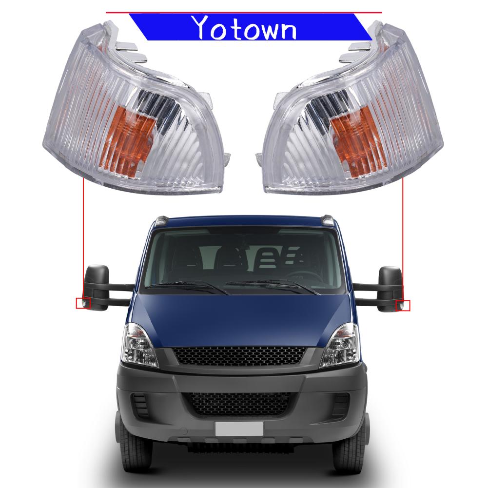 Yotown Vỏ đèn báo gương cánh IV098 ABS chắc chắn Độ bền cao 1 cặp cho xe kinh doanh Giá 616,000 Đồng*Miễn phí vận chuyển