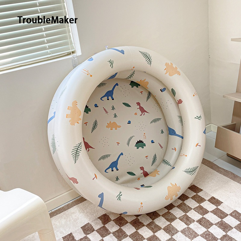 TroubleMaker TroubleMaker Baby inflatable swimming pool retro inflatable swimming pool family style cute pure water [Summer062] ราคา 220 บาท*ส่งฟรี