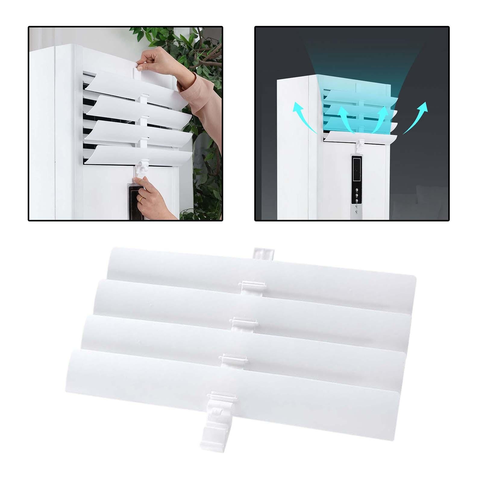 Vertical Air Conditioner Deflector Adhesive Installation Anti Direct Blowing Wind Removable Household Air Conditioning Deflector