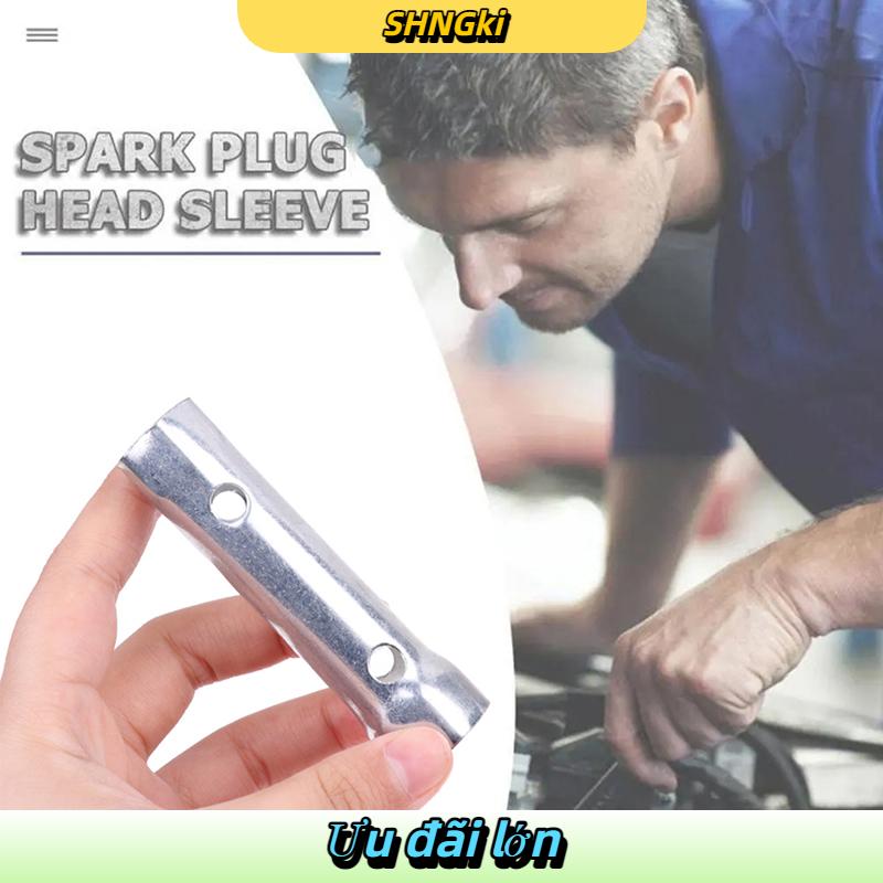 SHNGki 80mm xe máy bugi cờ lê xe máy xe máy đôi cuối Spark Plug cờ lê 16mm 18mm phụ kiện xe máy