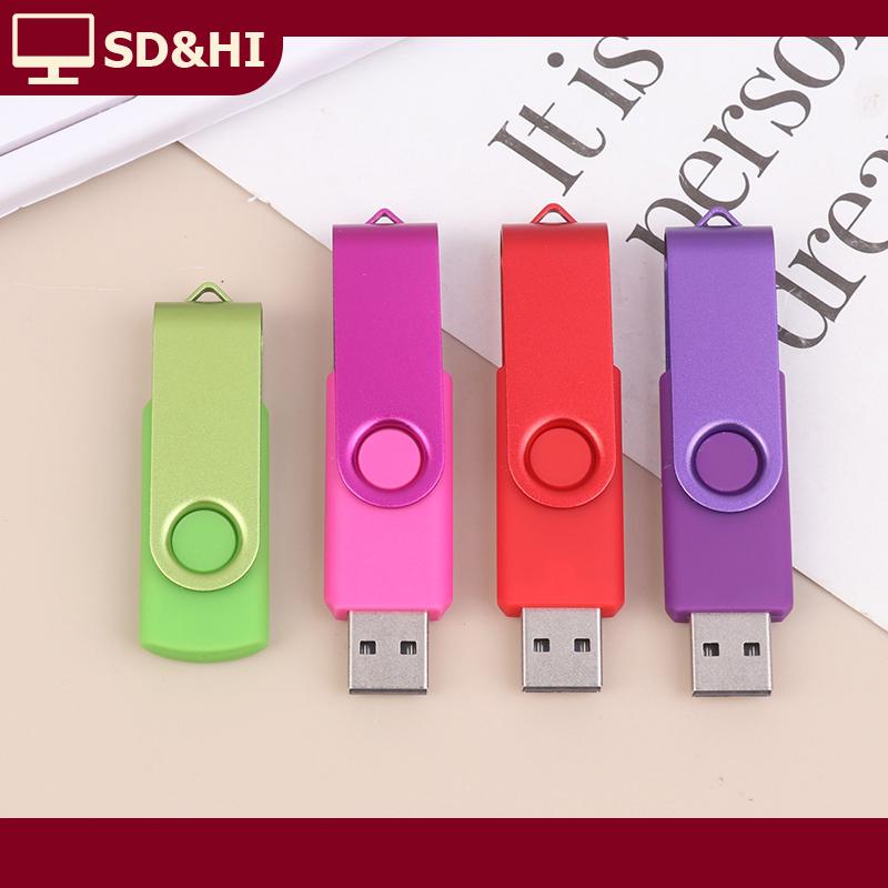 SD&HI แฟลชไดรฟ์ USB สีความจุ64เมตรไดรฟ์ปากกาหน่วยความจำเหมาะสำหรับคอมพิวเตอร์และแล็ปท็อป ราคา 41 บาท*ส่งฟรี