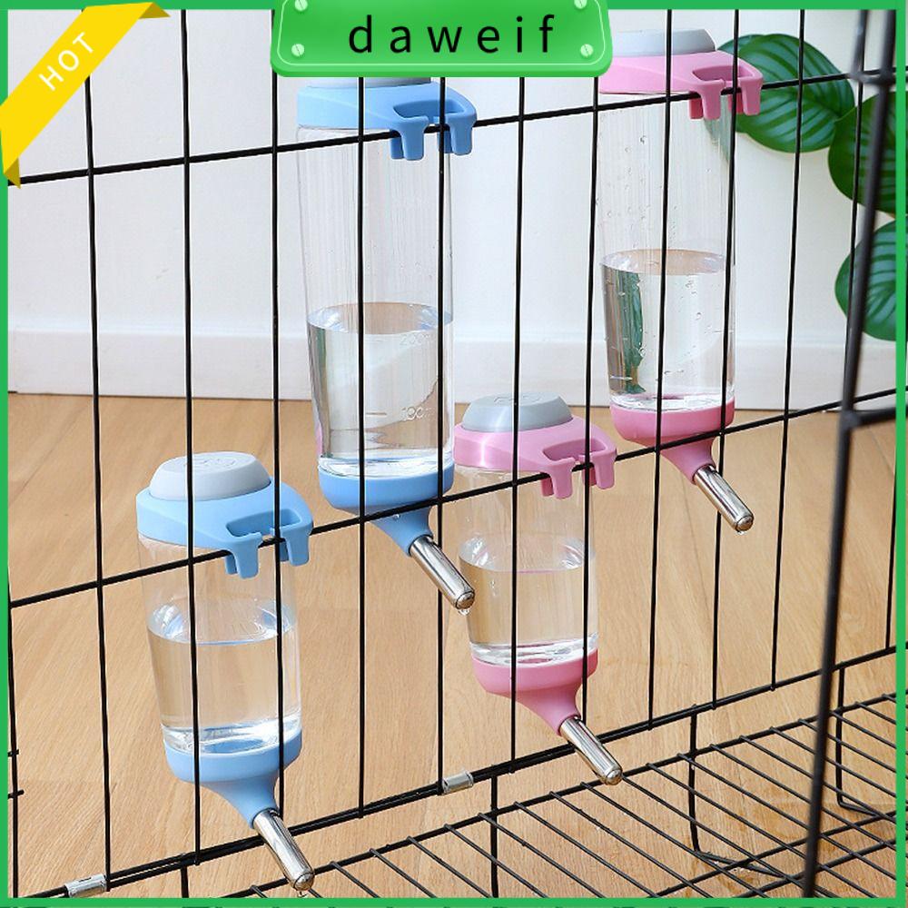 DAWEIF 350/500ml Thuận tiện Vật dụng cho động vật nhỏ Thỏ sóc Dụng cụ tưới nước treo Máy cấp nước cho chuột lang Chai nước cho Chuột Hamster Thiết bị uống nước tự động cho thú cưng