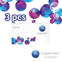 (3 Pcs) Cooper Vision Biofinity Silicone Hydrogel Lens Monthly Disposable Clear Contact Lenses
