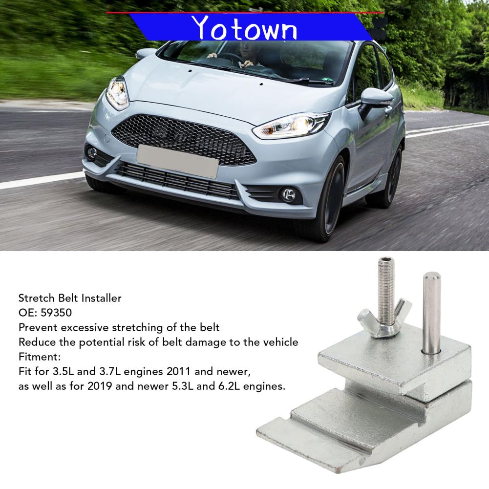 Yotown Bộ cài đặt đai căng Công cụ đai căng chắc chắn 59350 Thay thế cho động cơ EcoBoost 3.5L 3.7L 2011 trở lên