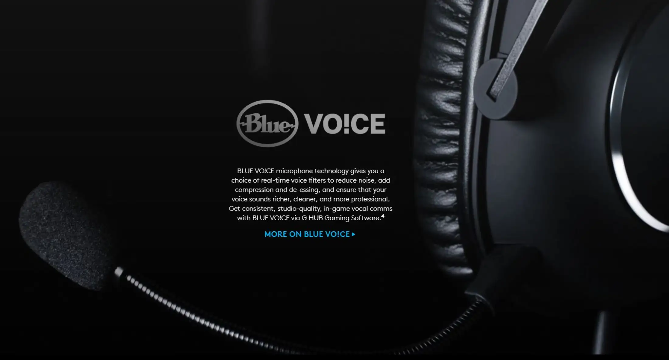 blue voice logitech software