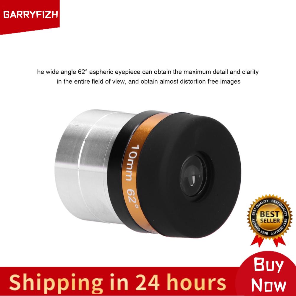 GARRYFIZH ช่องมองภาพ Aspheric 4 มม สำหรับกล้องโทรทรรศน์ 1.25 นิ้ว มุมกว้าง 62 องศา HD เคลือบอย่างเต็มที่ เหมาะสำหรับการสังเกตดาวเคราะห์ รายละเอียดสูงสุดและความชัดเจนในมุมมองทั้งหมด (2) ราคา 493 บาท*ส่งฟรี