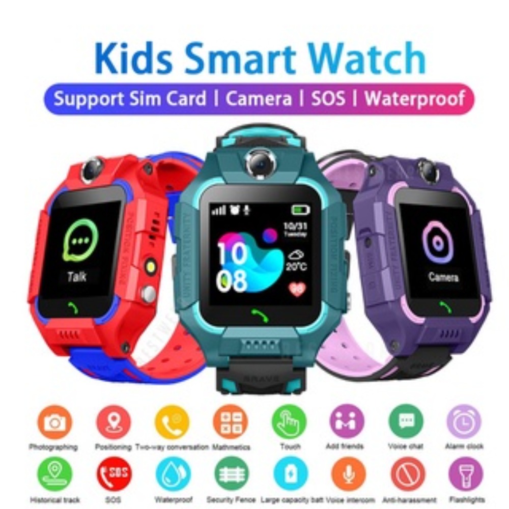 Kids Waterproof Smart Watch with GPS & SOS - SIM Support