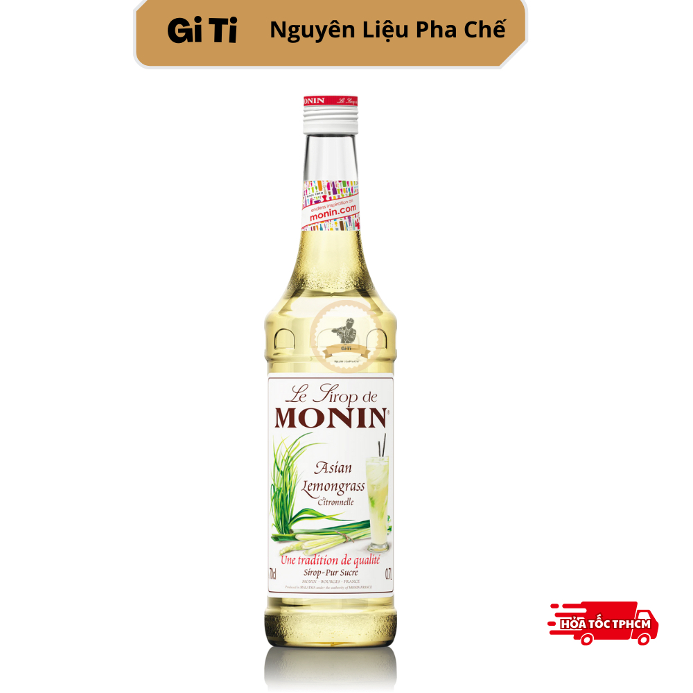 Siro/Syrup Monin Sả (Monin Asia Lemongrass) 700ml