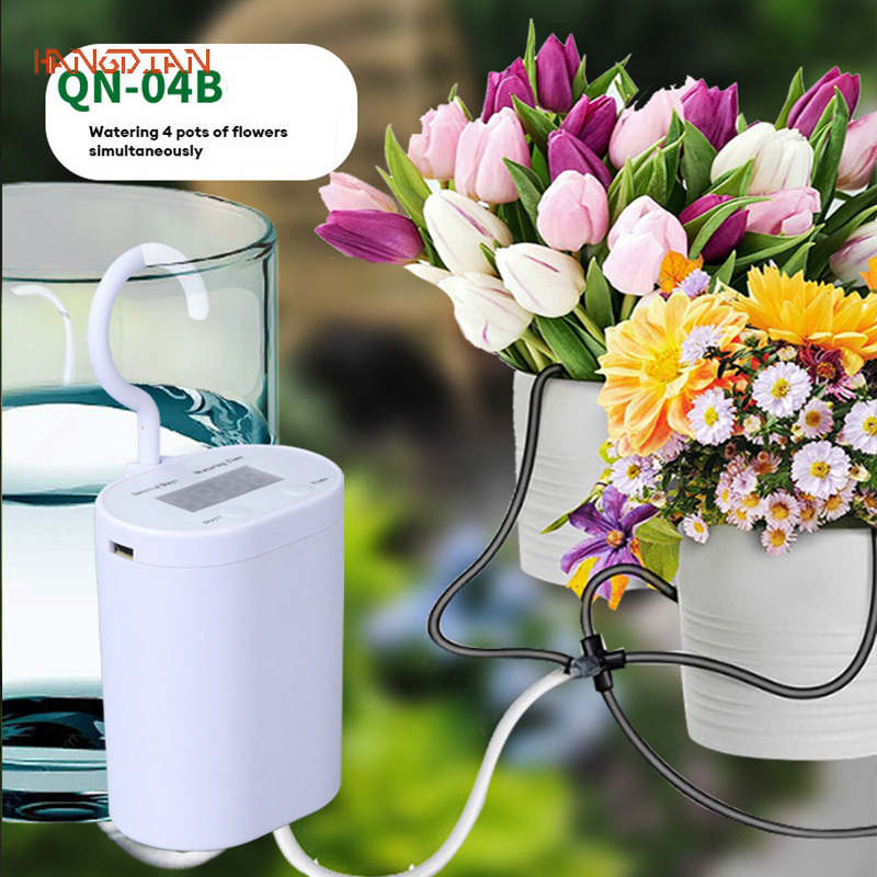 Household small timed automatic watering machine balcony potted plant watering machine irrigation garden green plant intelligent watering machine