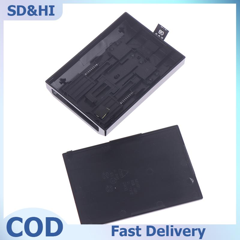 SD&HI สำหรับ Xbox 360บางเฉียบภายในฮาร์ดดิสก์สีดำเคส HDD สีฟ้าใส ราคา 50 บาท*ส่งฟรี