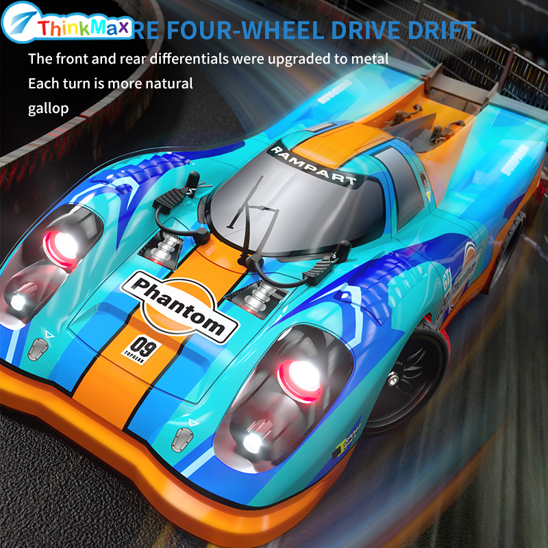 SCY 16307PRO Remote Control Car 1:16 RC Drift Car With Remote Control Built-in Rechargeable Battery Charger 7 Modes 4WD Car Toy ราคา 6,037 บาท*ส่งฟรี