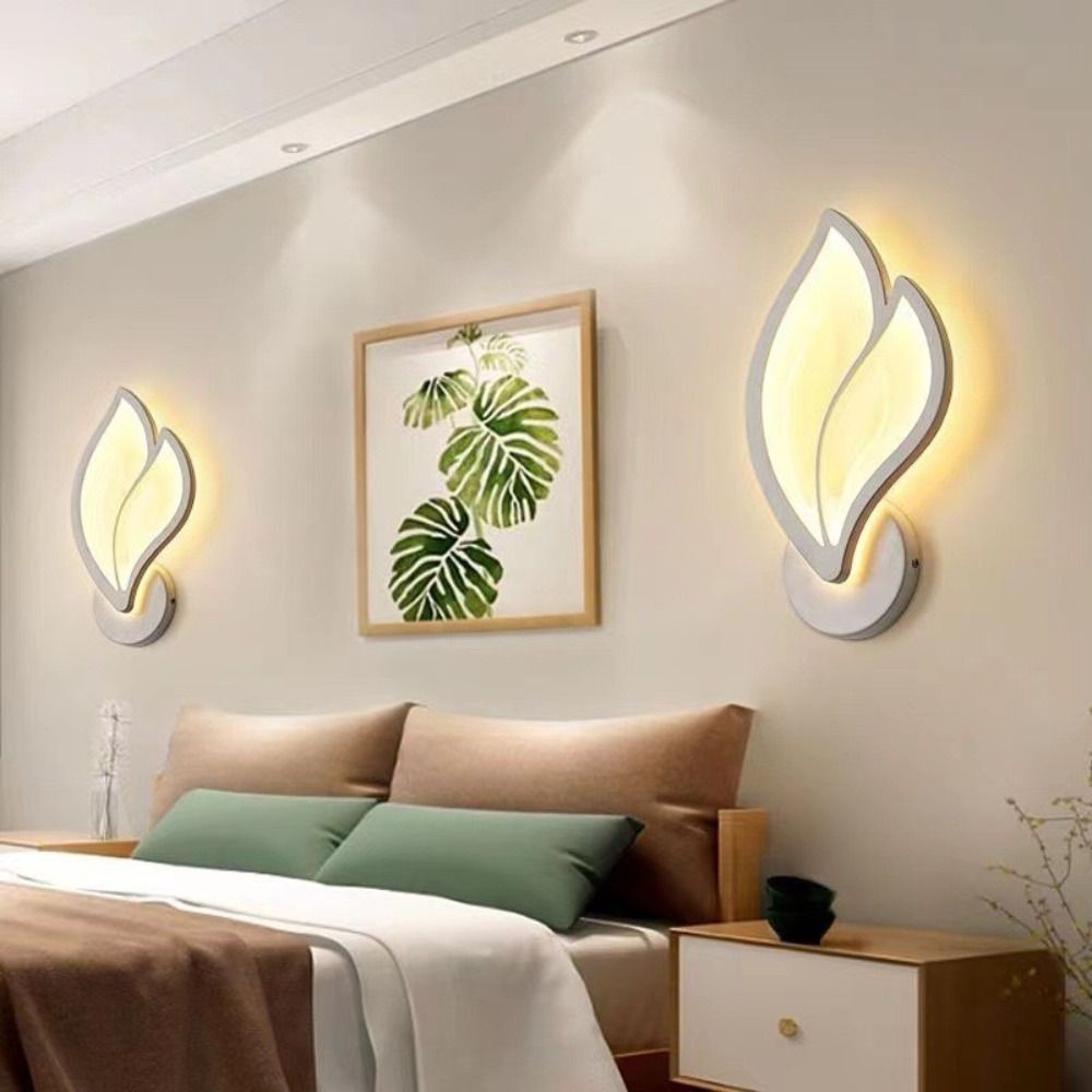 Hcpdf sang trọng Đèn LED Ốp tường đơn giản hiện đại Đèn gắn tường trang trí phòng khách sáng tạo NỘI THẤT PHÒNG NGỦ Đèn tường