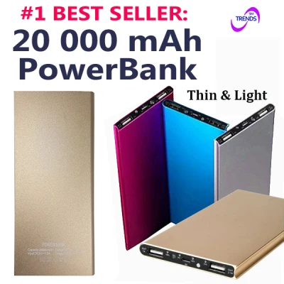 Power Bank/ Portable Charger (20 000 mAh) for ALL Phones (GOLD)