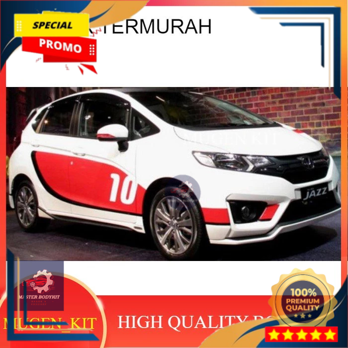 (COD) Body kt Aksesoris Mobil Bodykit diskon ongkir bodykit honda jazz gk5 modulo MURAH LHO dx Ongkir Murah Grade A Product Kuat-lentur-tebal dan presisi Giá 1,347,000 Đồng*Miễn phí vận chuyển