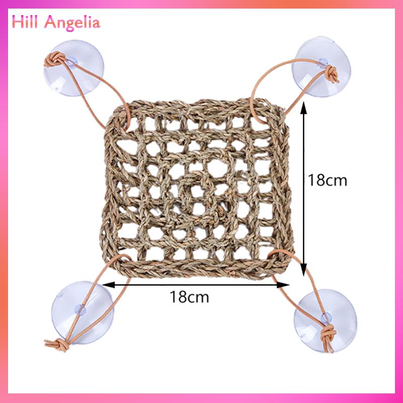 [Hill Angelia] Rong biển bò sát thằn lằn võng hamster bò sát cỏ Mat giường vật nuôi võng đu vật nuôi bò sát Đồ chơi treo giường Mat vật nuôi cung cấp - 8