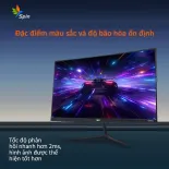 Spin Màn hình 24 inch LCD siêu cong 100Hz Bàn chải cao 2ms Màn hình