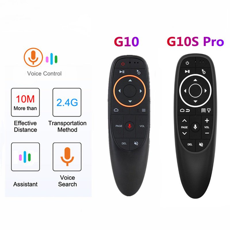 Điều khiển từ xa g10s pro g10 2.4g cho tv thông minh laptop pc android tv box