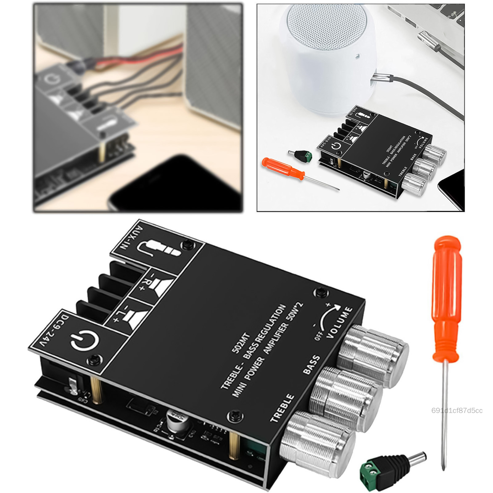 Bộ khuếch đại mini ZK 502MT Bộ khuếch đại mini bluetooth 5.0 Bộ khuếch đại loa siêu trầm bộ khuếch đại Bộ khuếch đại 2x50W D4-VN