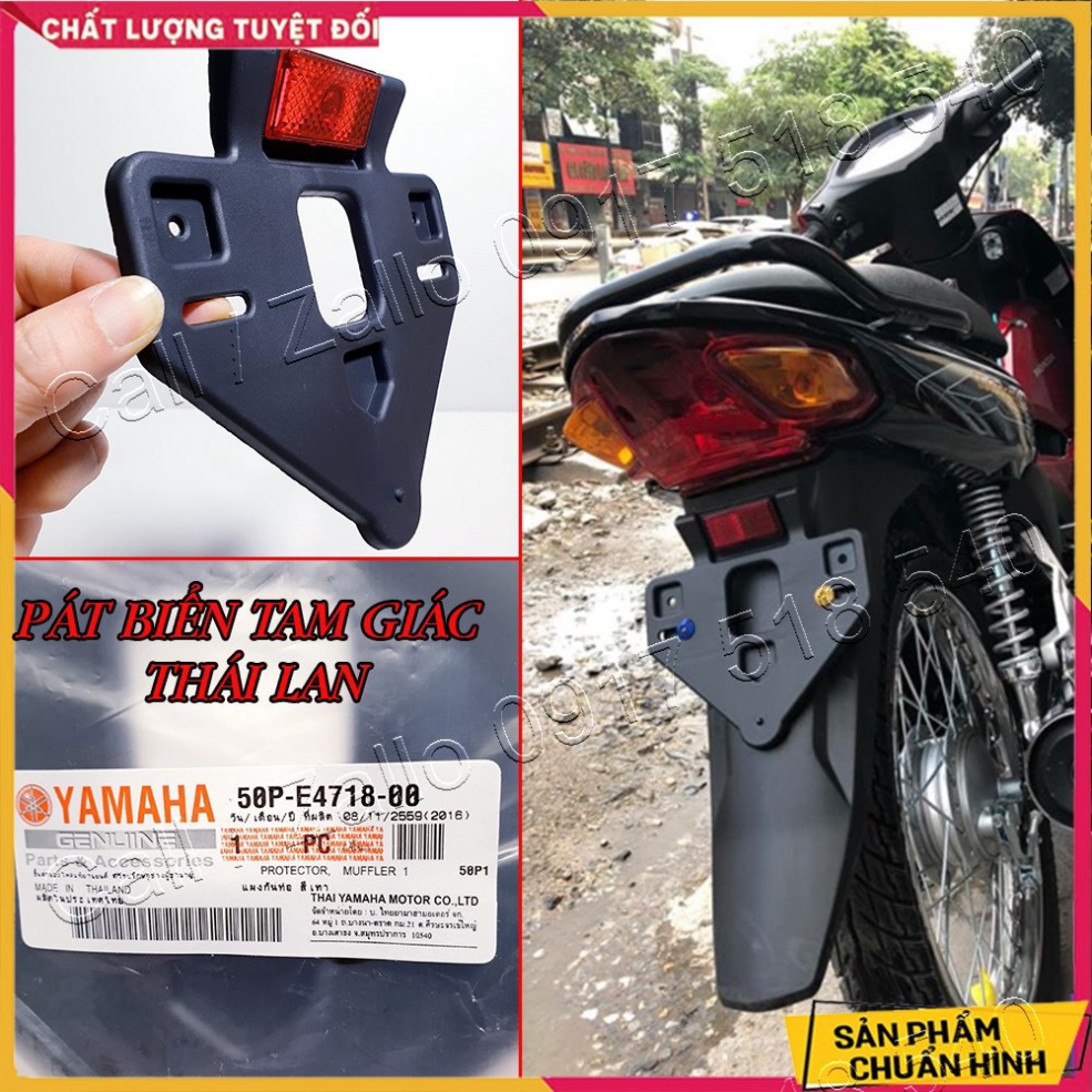✅ Bát biển tam giác Thái lan (pát , pass bảng số) Dream, Wave, Sirius có phản quang ✅ Ảnh thật Sp