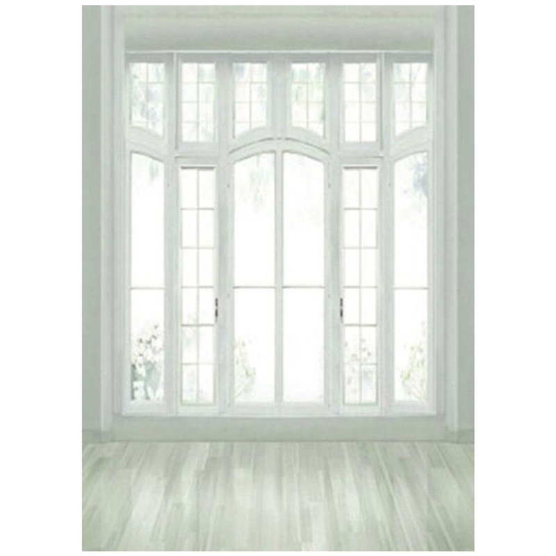 3x5FT European Window Floor White Art Photography Backdrop Studio